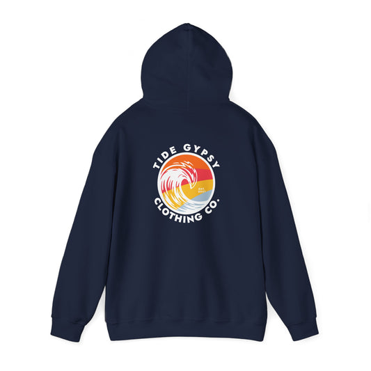 Tidal Wave Hooded Sweatshirt - Tide Gypsy