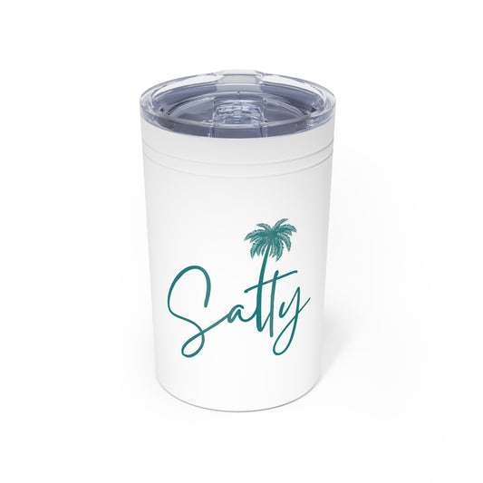 Salty Palm Vacuum Insulated Tumbler, 11oz