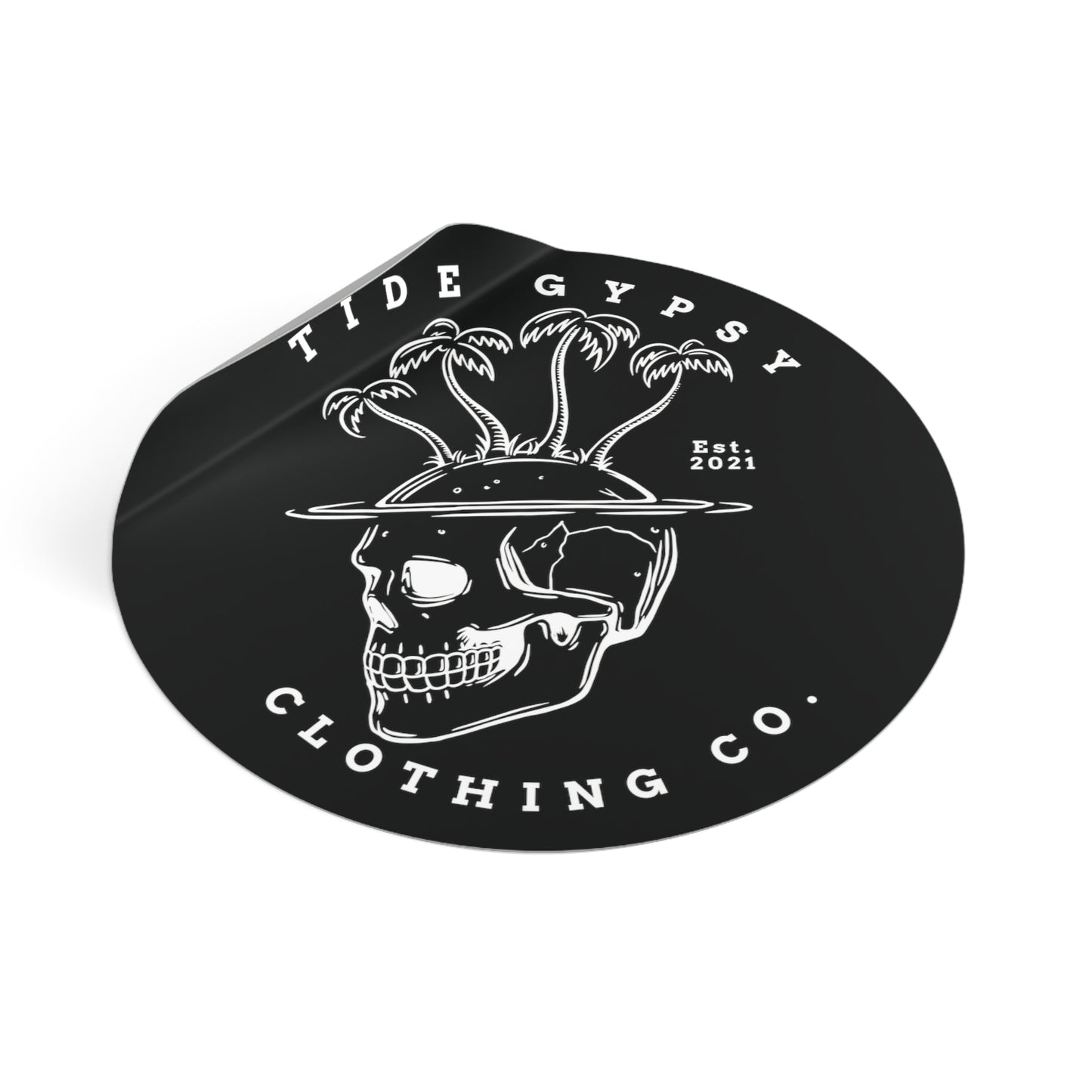 Skull Island Vinyl Sticker