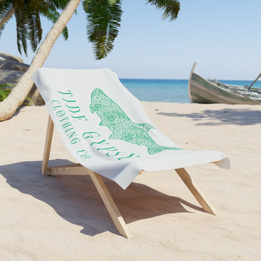 Mechanical Tarpon Beach Towel