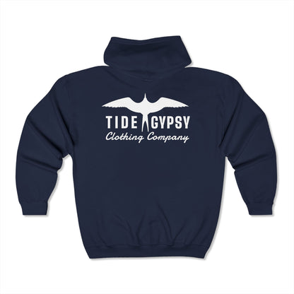 Tide Gypsy Frigate Full Zip Hooded Sweatshirt