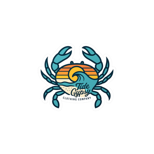 Tide Gypsy Crab Sticker