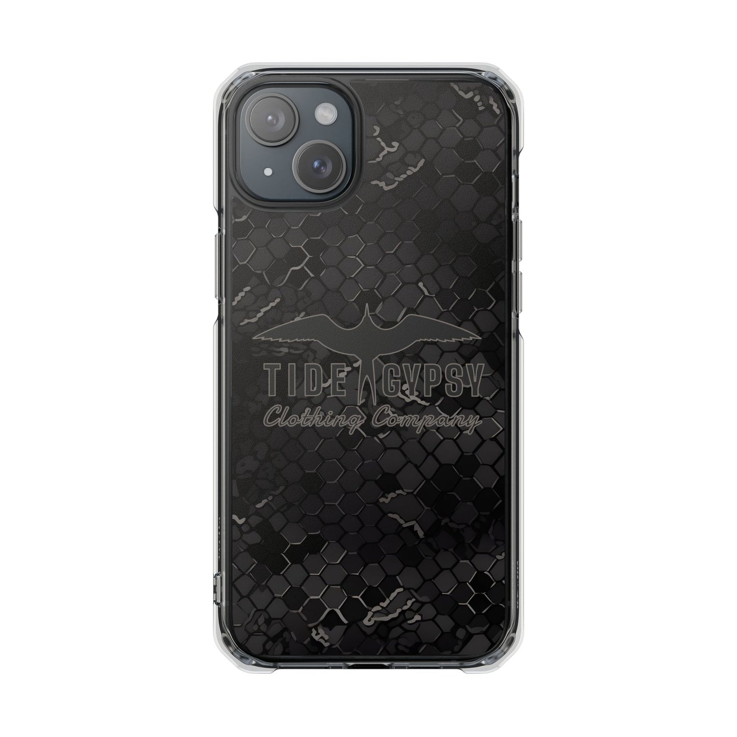 Black Hex Camo Frigate Magnetic Phone Case