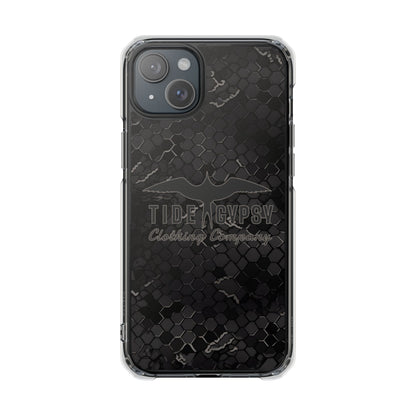 Black Hex Camo Frigate Magnetic Phone Case