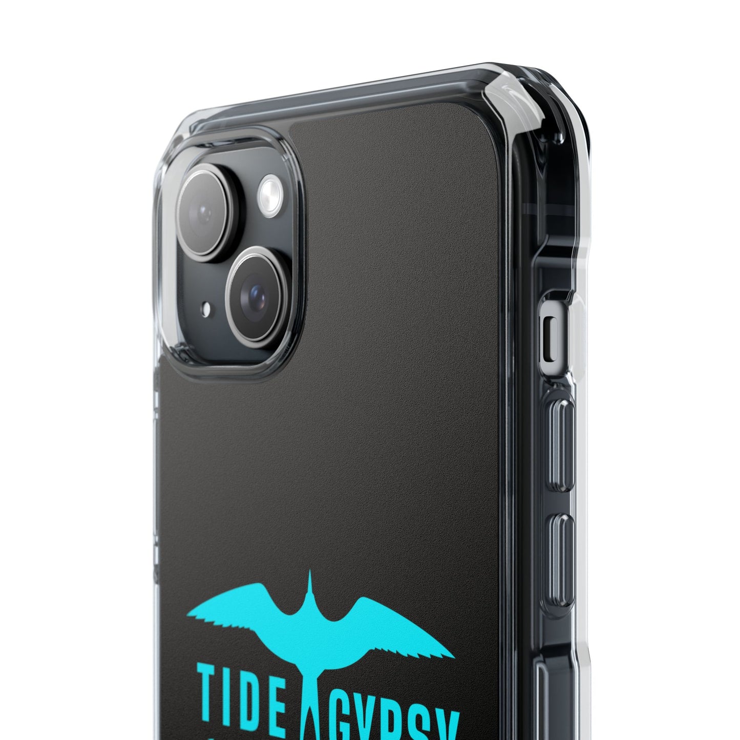 Black with Teal Frigate Magnetic Phone Case