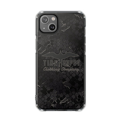 Black Hex Camo Frigate Magnetic Phone Case