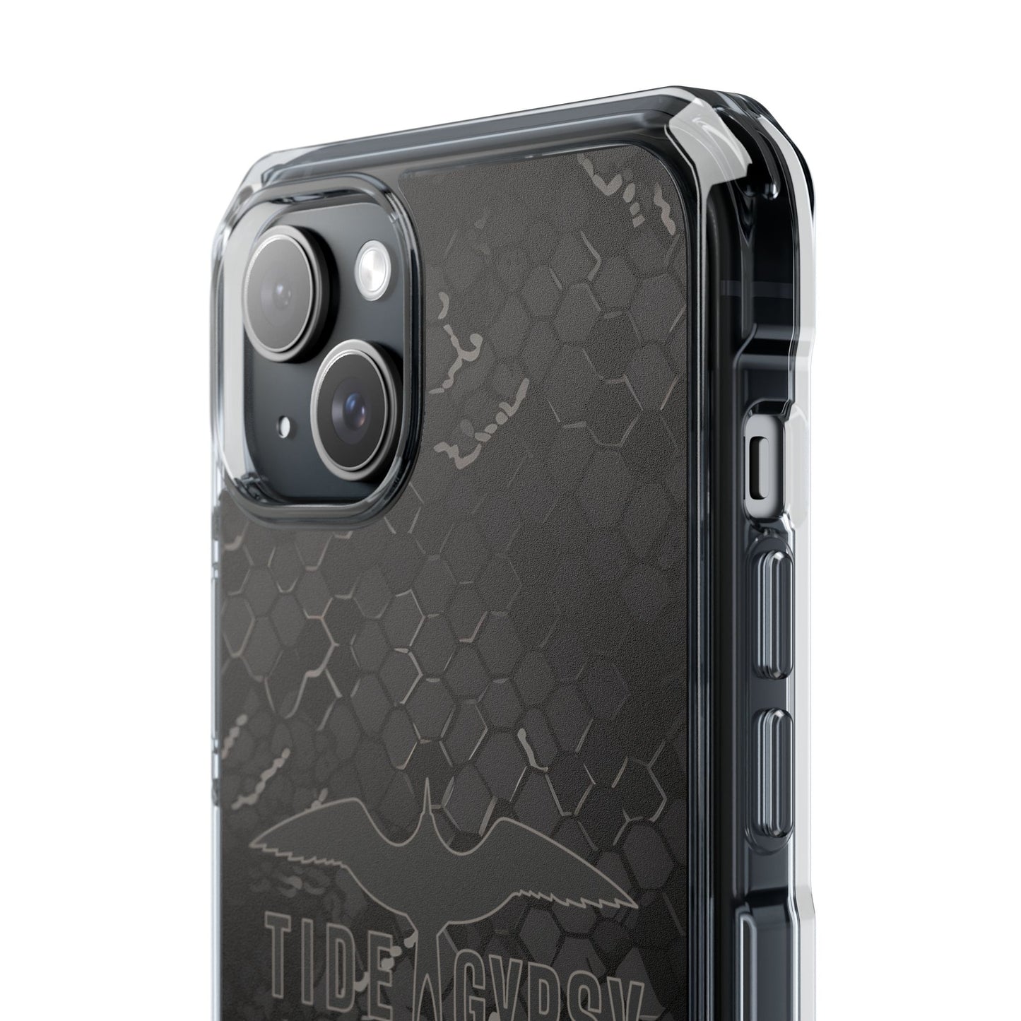 Black Hex Camo Frigate Magnetic Phone Case