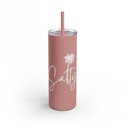 Salty Palm Matte Tumbler, 20oz