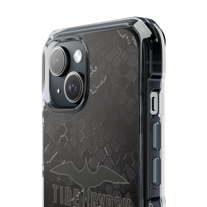 Black Hex Camo Frigate Magnetic Phone Case