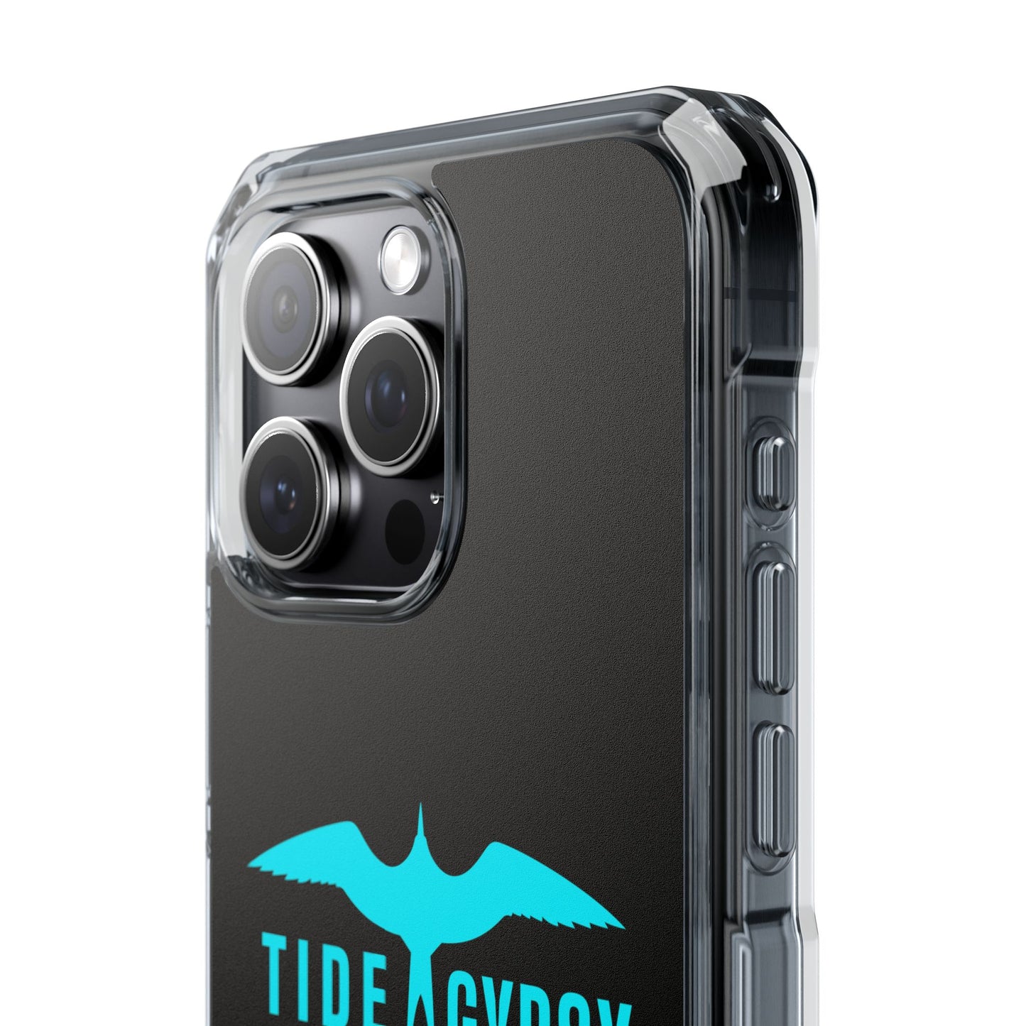 Black with Teal Frigate Magnetic Phone Case