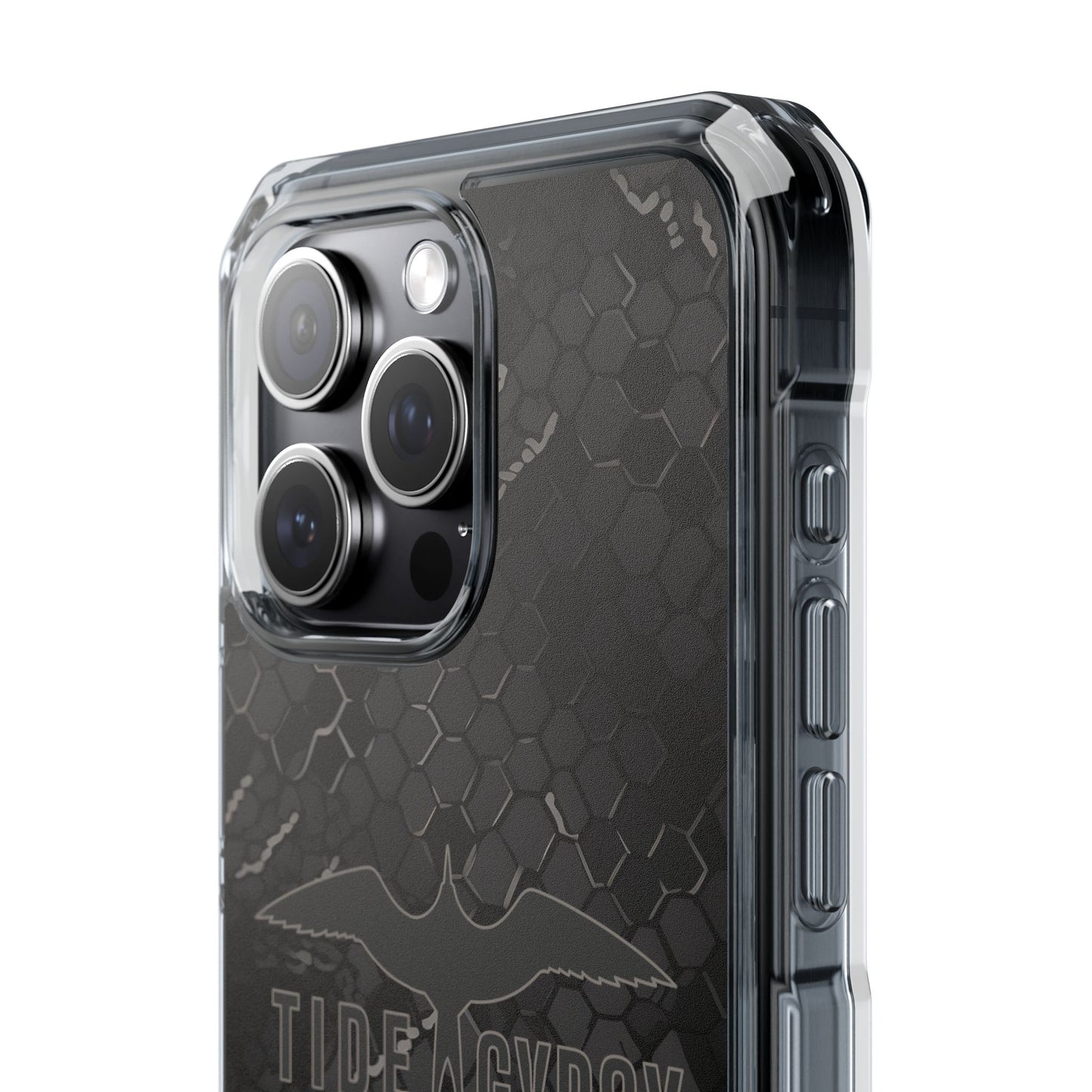 Black Hex Camo Frigate Magnetic Phone Case