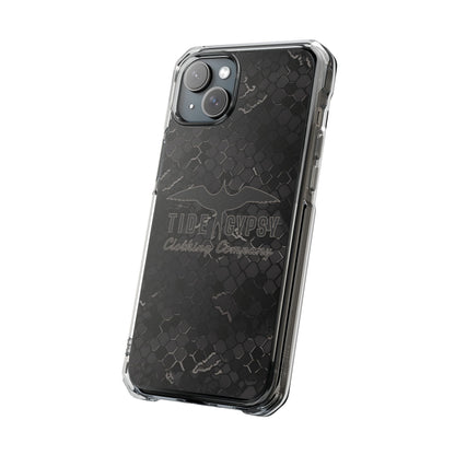 Black Hex Camo Frigate Magnetic Phone Case