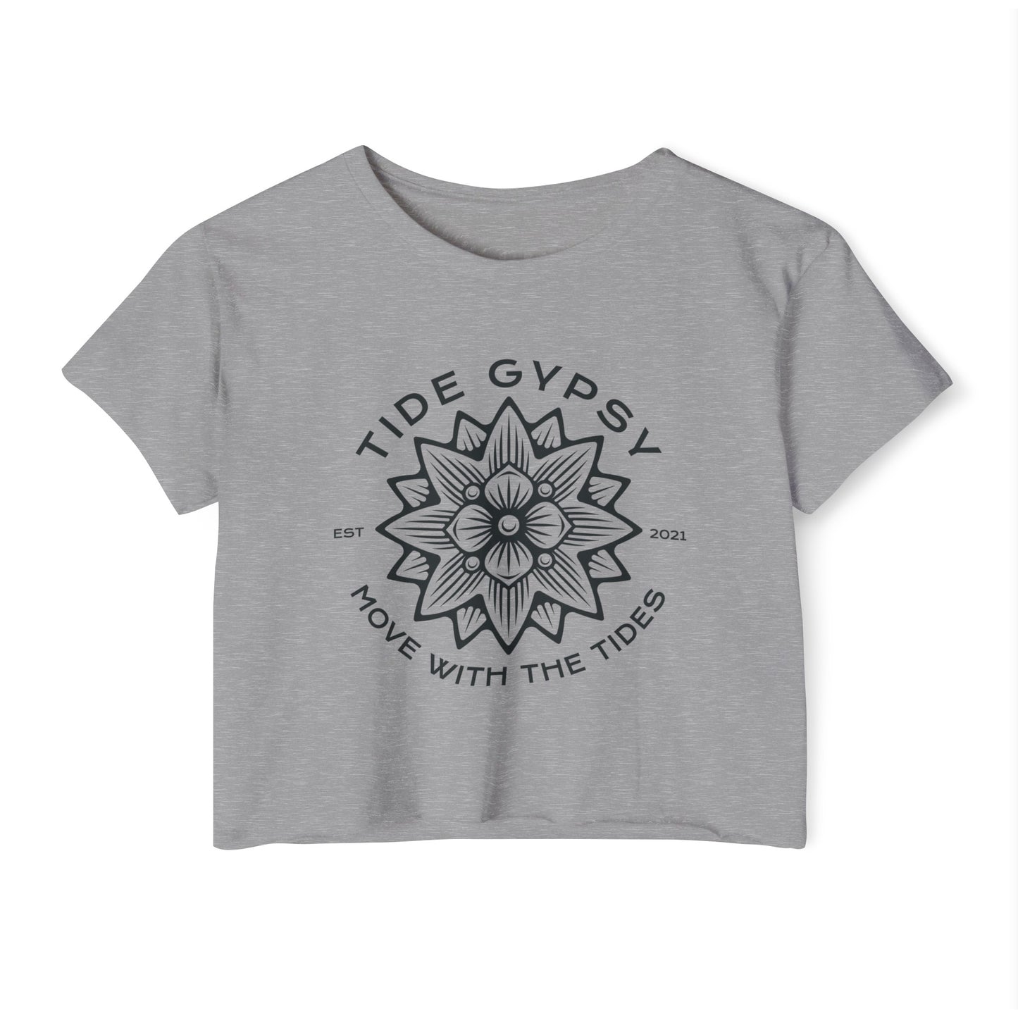 Gypsy Flower Crop Top