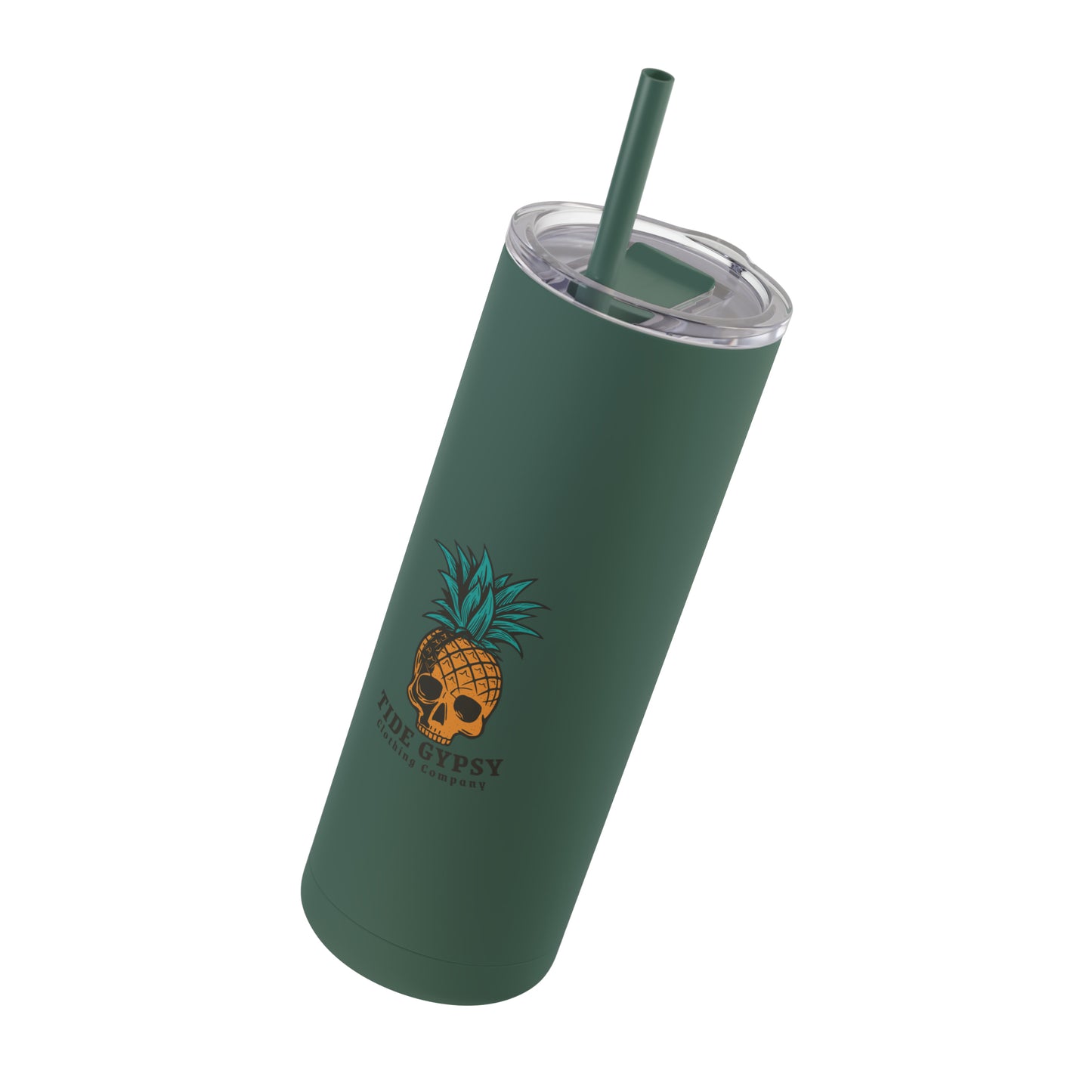 Pineapple Head Matte Tumbler, 20oz