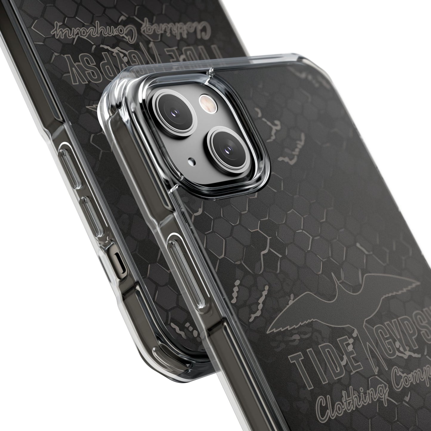 Black Hex Camo Frigate Magnetic Phone Case