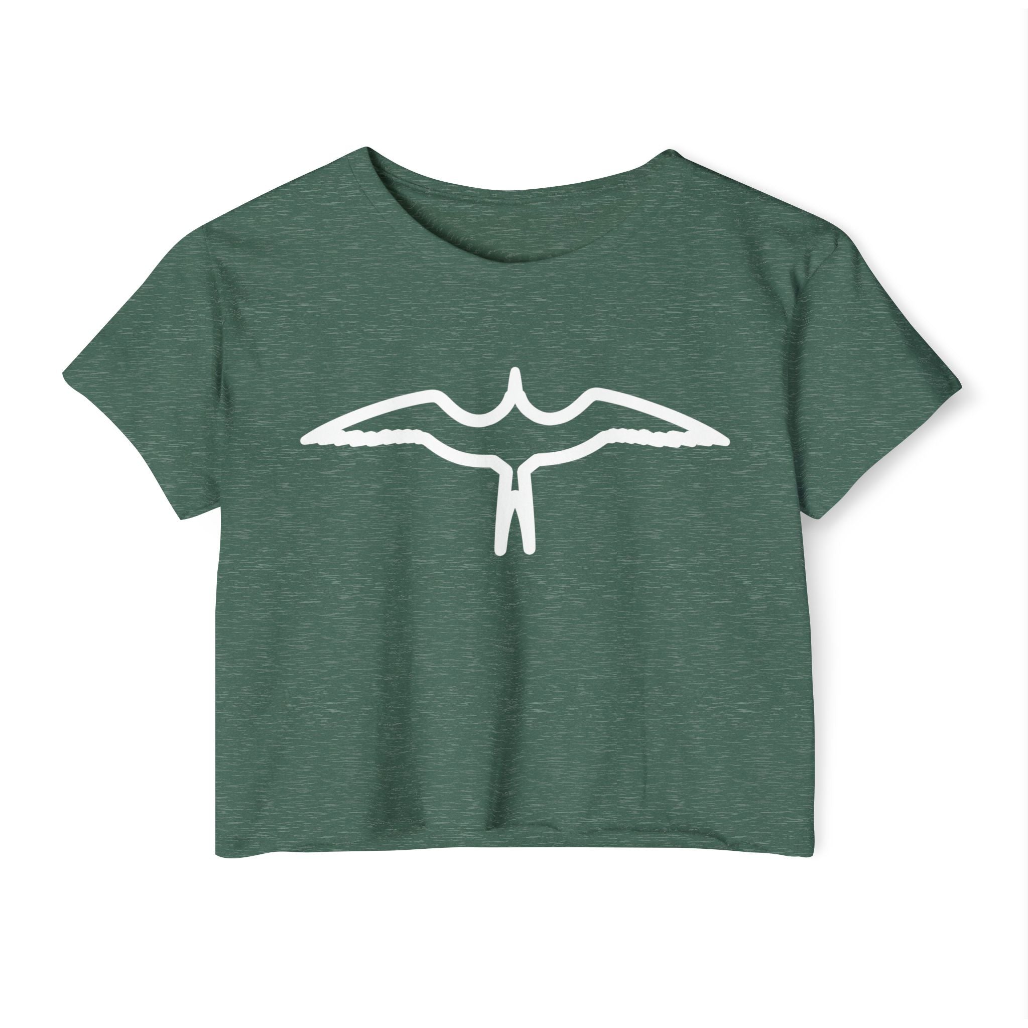 gypsohila ジフソフィア Cropped LongTee Border gypsohila ジフソフィア Cropped LongTee Border