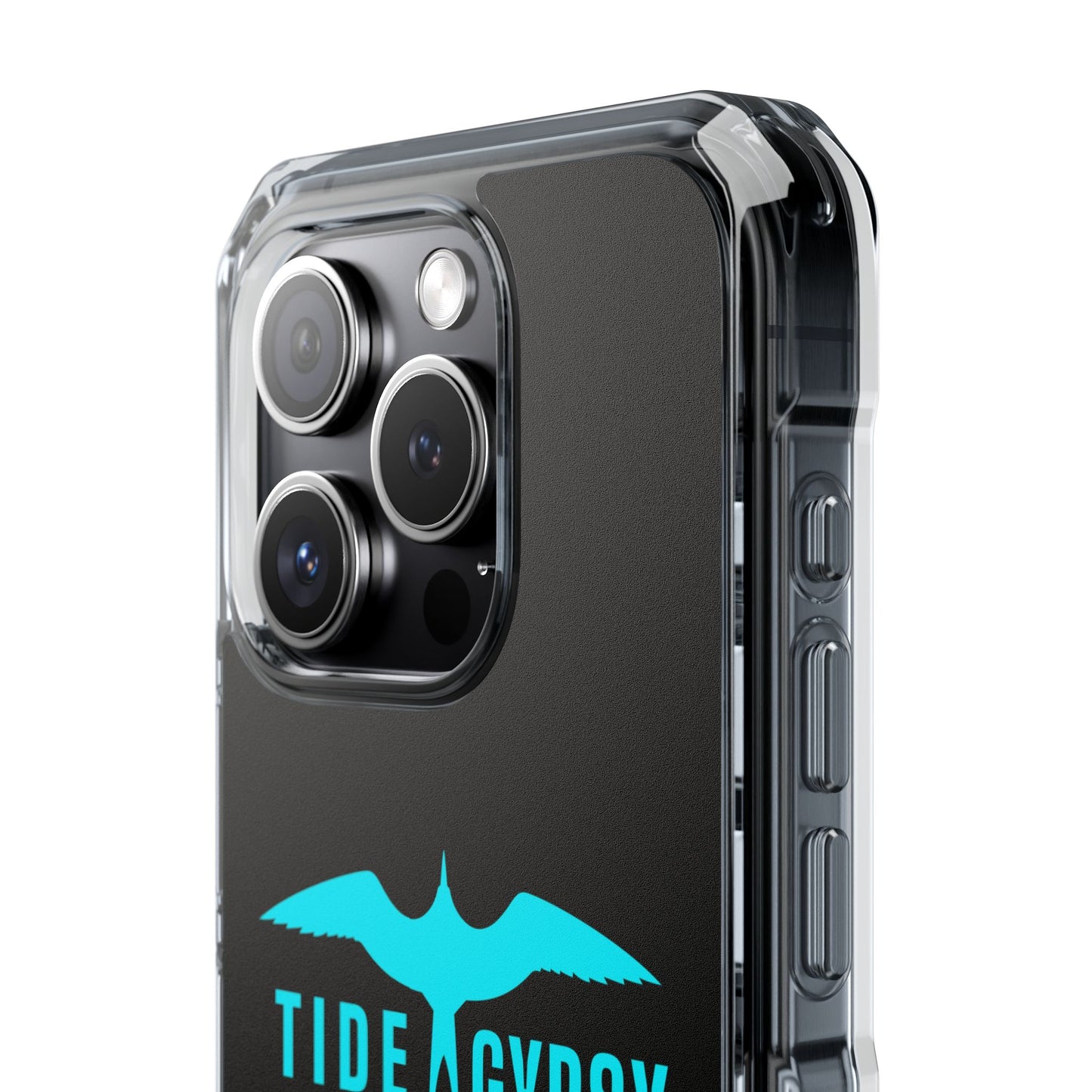 Black with Teal Frigate Magnetic Phone Case