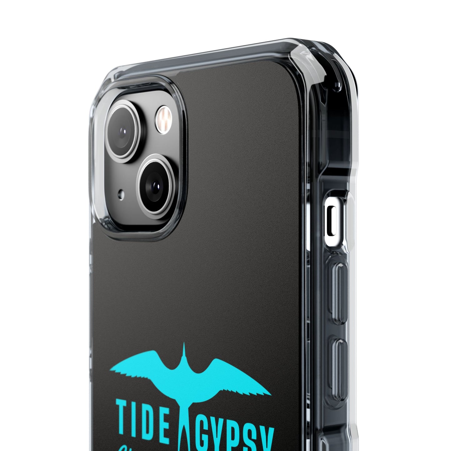 Black with Teal Frigate Magnetic Phone Case