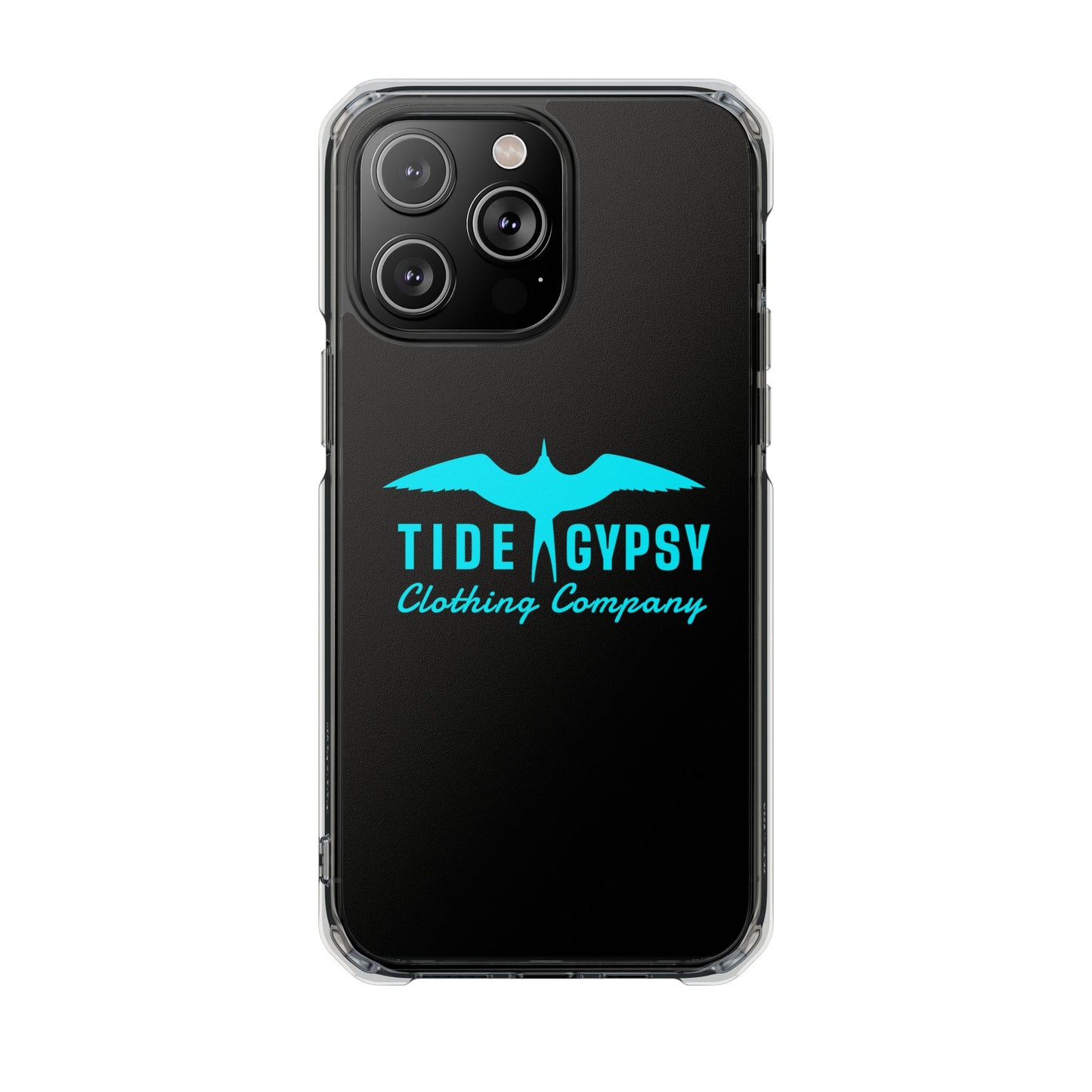 Black with Teal Frigate Magnetic Phone Case