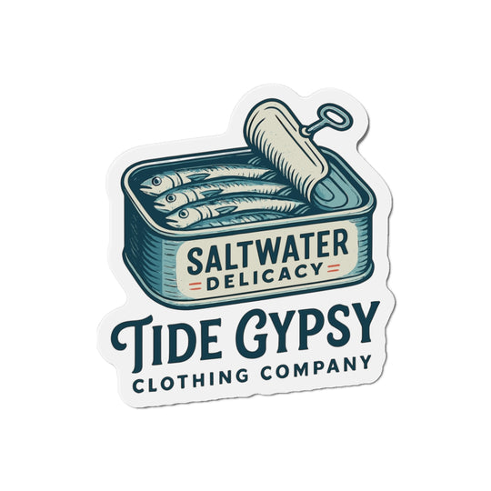 Saltwater Delicacy Die-Cut Magnet