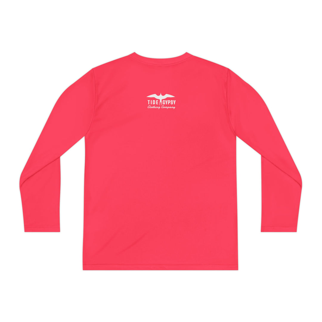 Youth Frigate Outline Performance Shirt