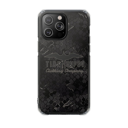 Black Hex Camo Frigate Magnetic Phone Case