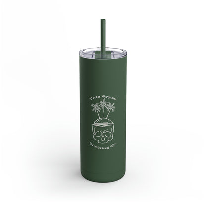 Skull Island Matte Tumbler, 20oz