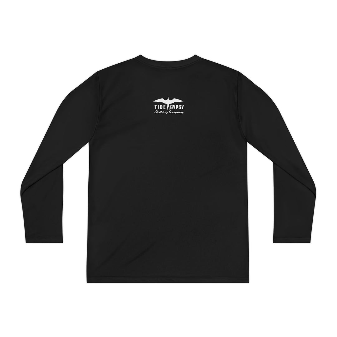 Youth Frigate Outline Performance Shirt