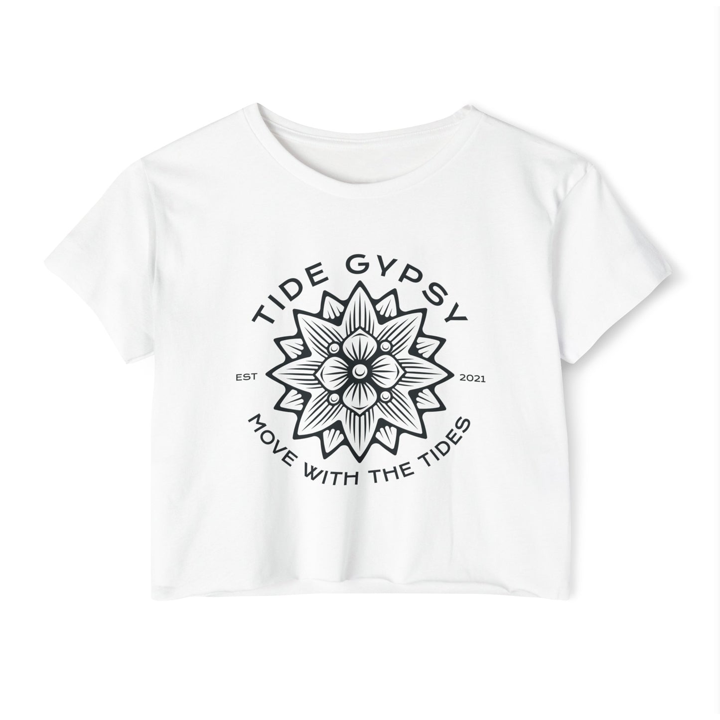 Gypsy Flower Crop Top