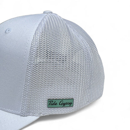 White Snapback with MWT Patch - Teal