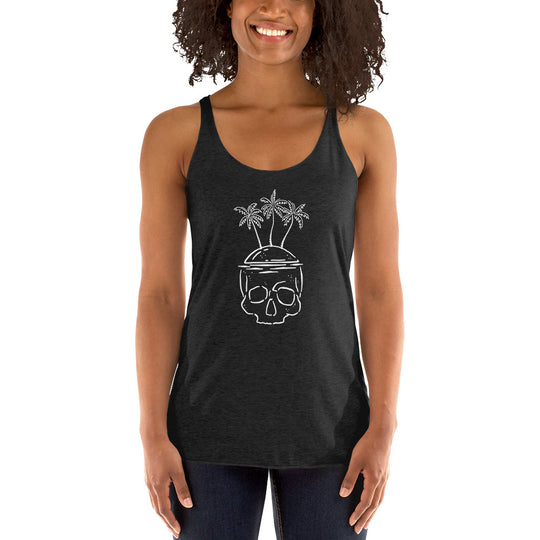 Women's Skull Island Tank - Tide Gypsy